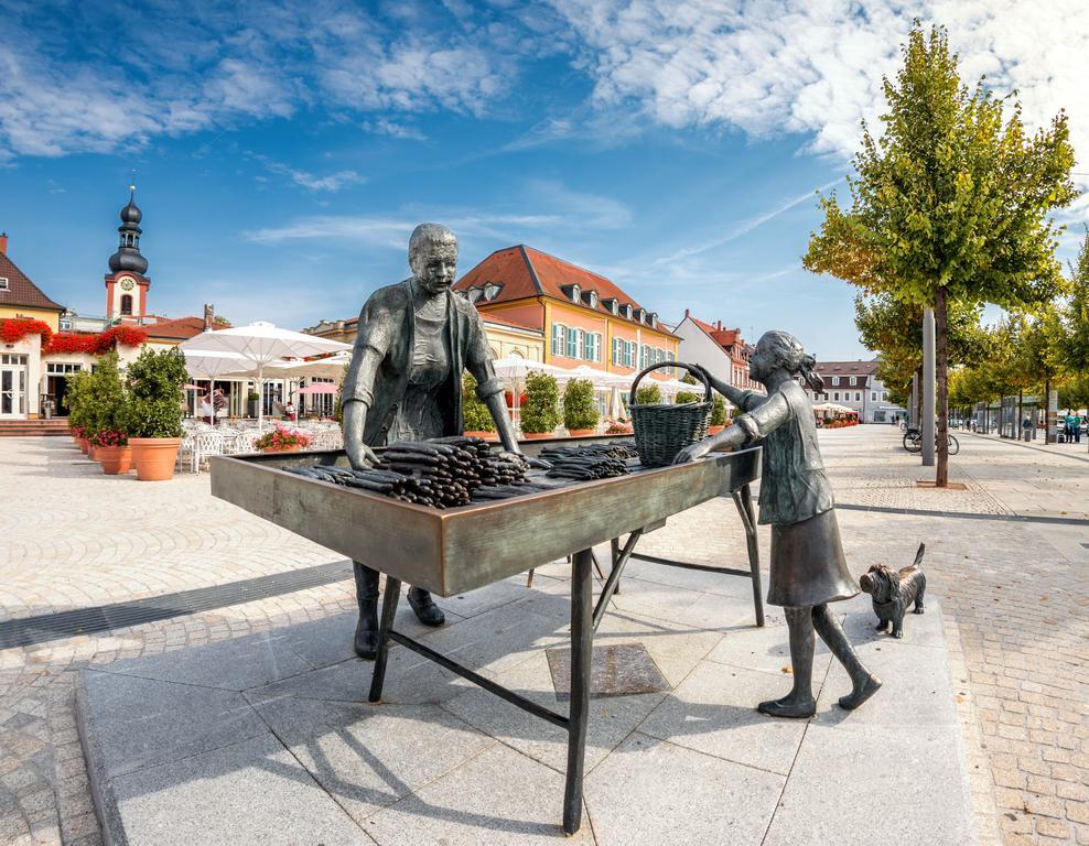 Hotel Adler Post Швецинген Екстериор снимка